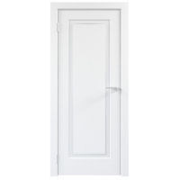 Дверь межкомнатная Эмаль Перфето-4 Белый (Глубокая фрезеровка)